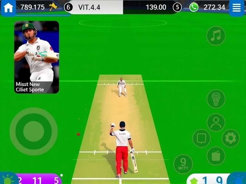 Virat Batting Titan Game Screenshot